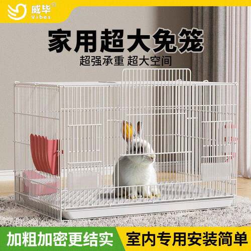 兔子笼子家用室内中大号群养殖繁殖自动清粪兔笼养兔宠物兔窝