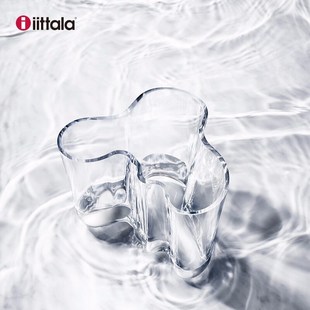 芬兰Iittala伊塔拉传奇湖泊花瓶玻璃碗手工轻奢装饰摆件创意礼物