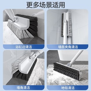 刷子卫生间刷地无死角长柄缝隙刷浴室洁刷瓷砖墙缝地板刷厕所刷