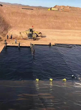 HDE光面糙面高密度聚乙烯土工膜沼气池 mmmmmm填埋场防渗膜