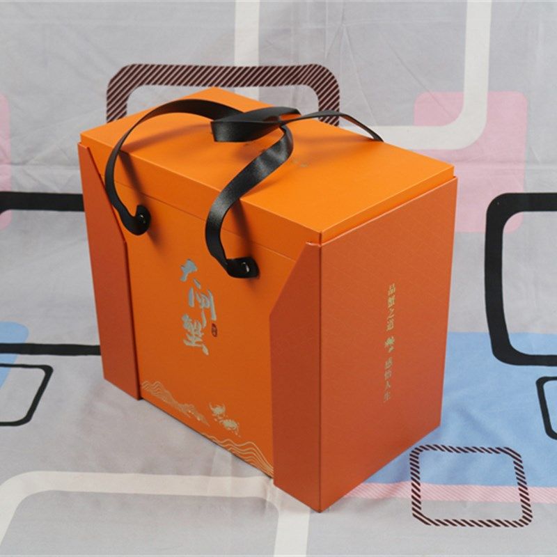 中号档大闸蟹礼盒礼品箱大闸蟹包装大闸蟹大号螃蟹礼盒精品礼盒