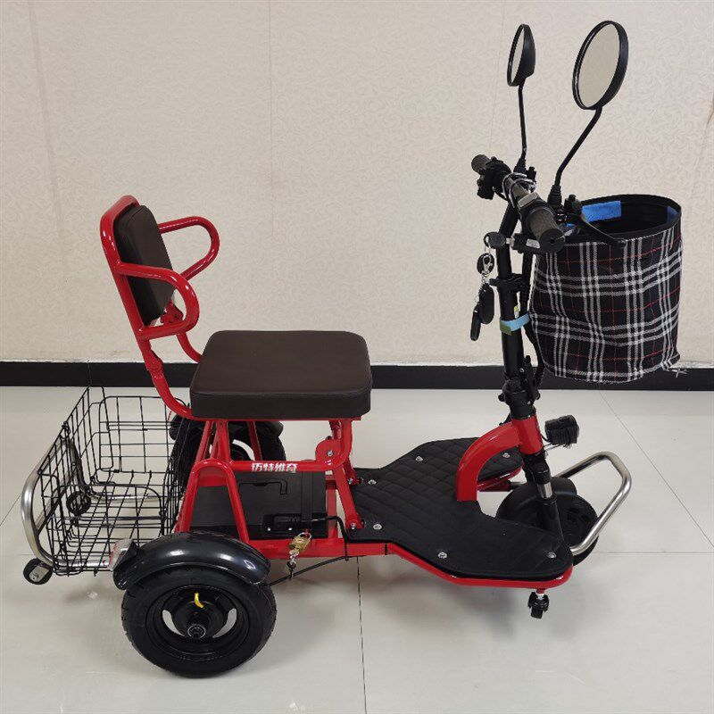 火爆新款迈特维奇折叠小三轮老年代步旅行专用便携实用电动车