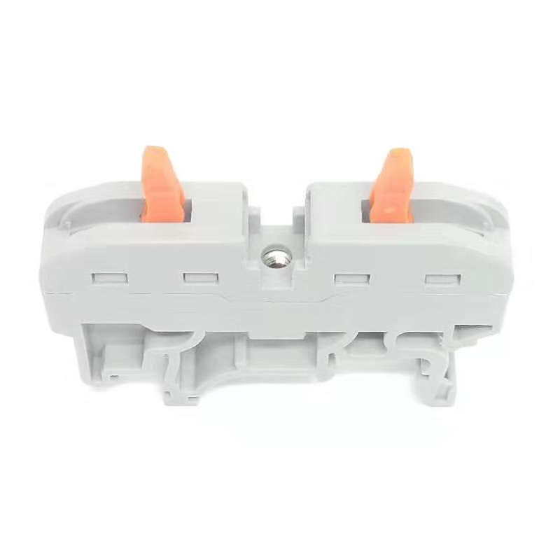 海威按压式快速接线端子短接PCT-211并联端子排UK电线快接对接