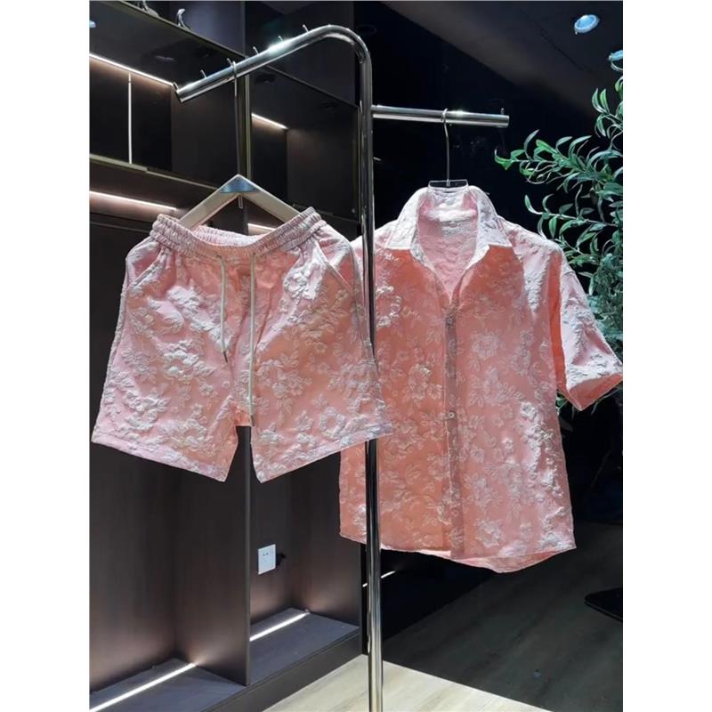 夏季设计款时尚套装男士