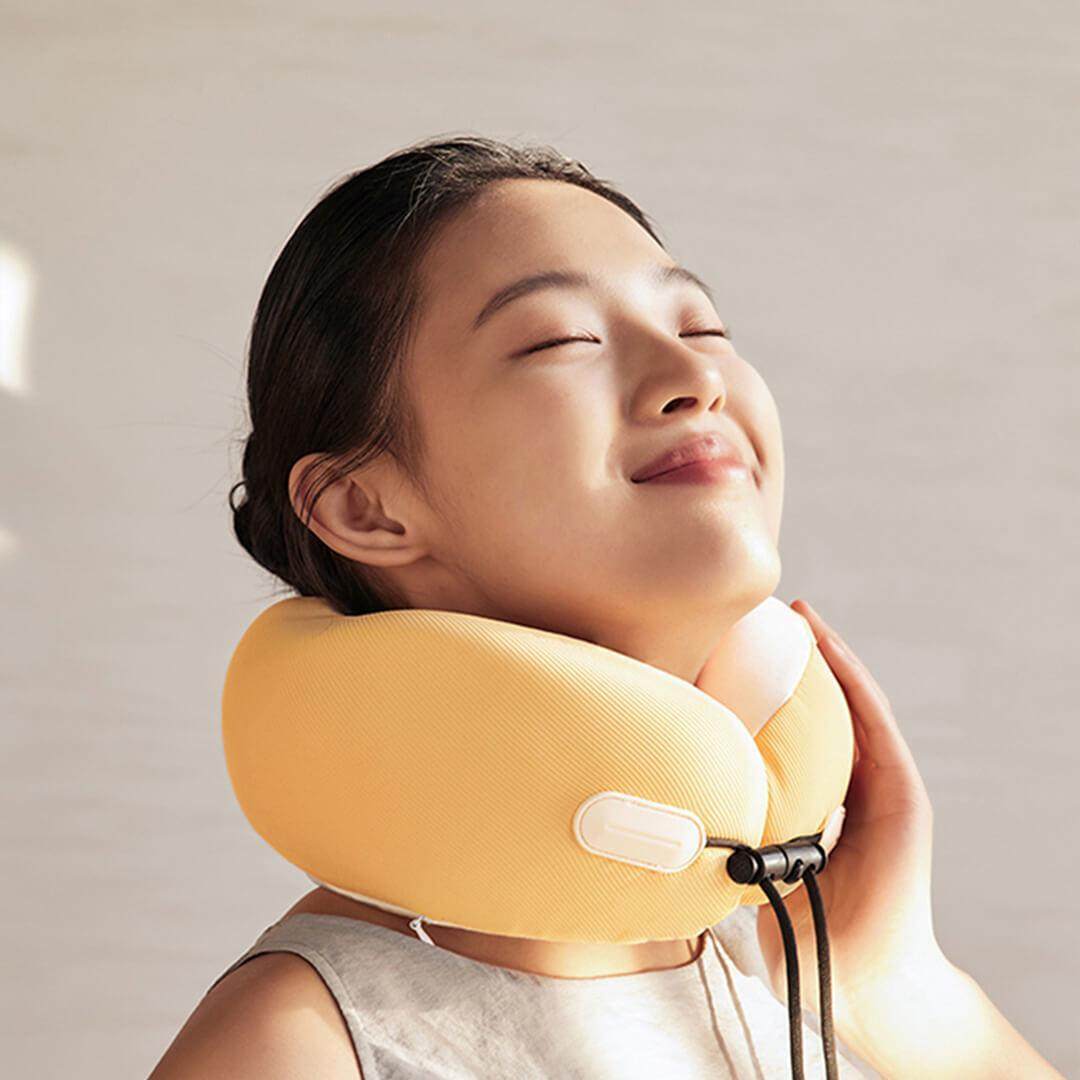 8H护颈便携旅行颈枕U型午睡枕可收纳记忆棉枕办公室午睡