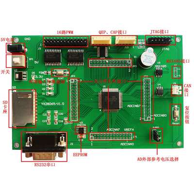 Tms320F28069Dsp开发板/学习实验版4g学习资料曲旭精品！