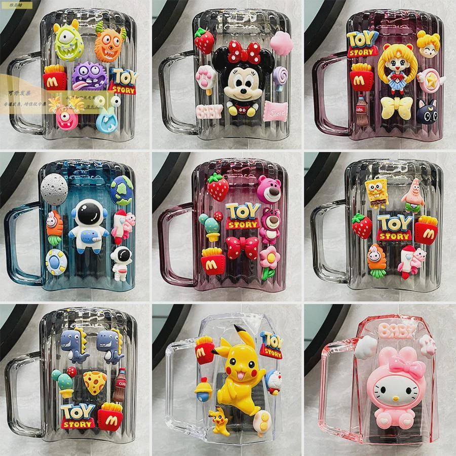 儿童漱口杯杯家用壁挂可爱卡刷牙通子洗默认EDR1漱杯牙具纳收盒刷