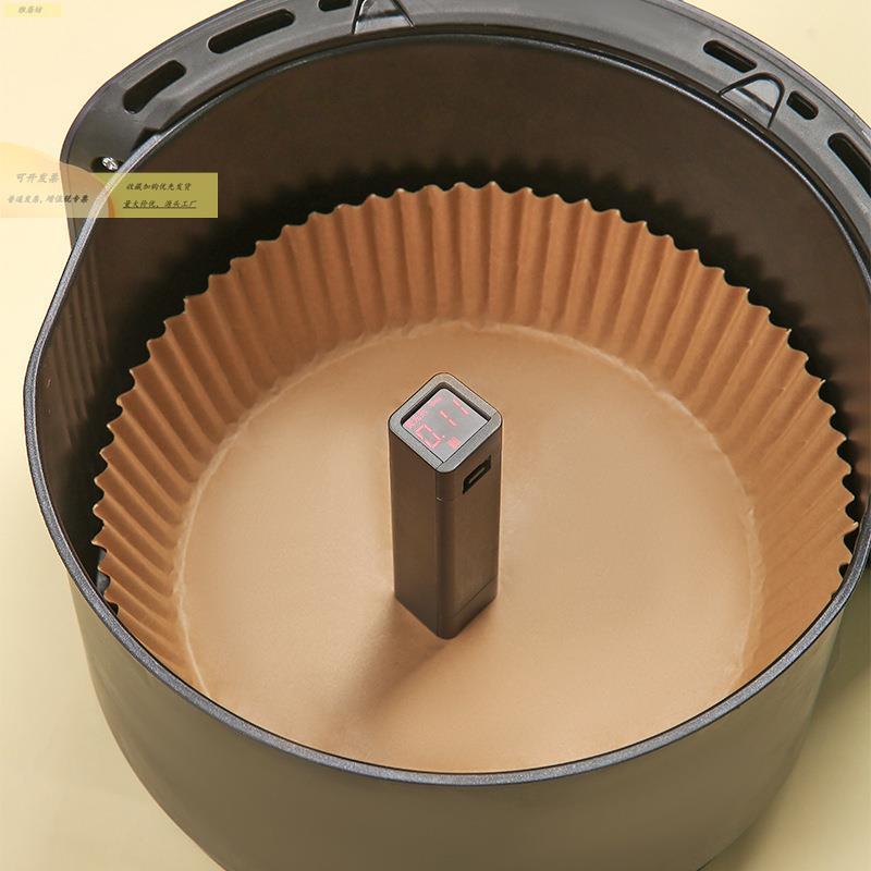 空气炸锅专用盘纸空气炸锅锡纸食物吸油纸垫烘高焙免硅油纸圆形耐