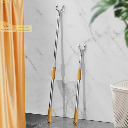 实木撑衣杆家用衣叉丫叉衣杆木挑衣杆晾衣质ZOU服撑杆晒晾衣取叉