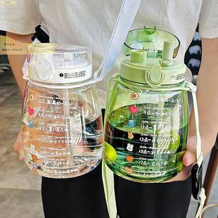 水果茶隔水子大容量茶水干杯湿分离生默认6BD7水杯料塑大肚吸管杯