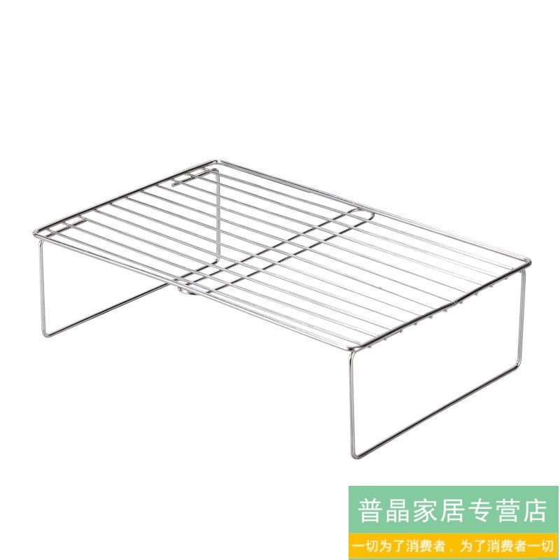 不锈钢冰箱内部隔层架子置物架家用厨房分隔收纳架冰柜分层架