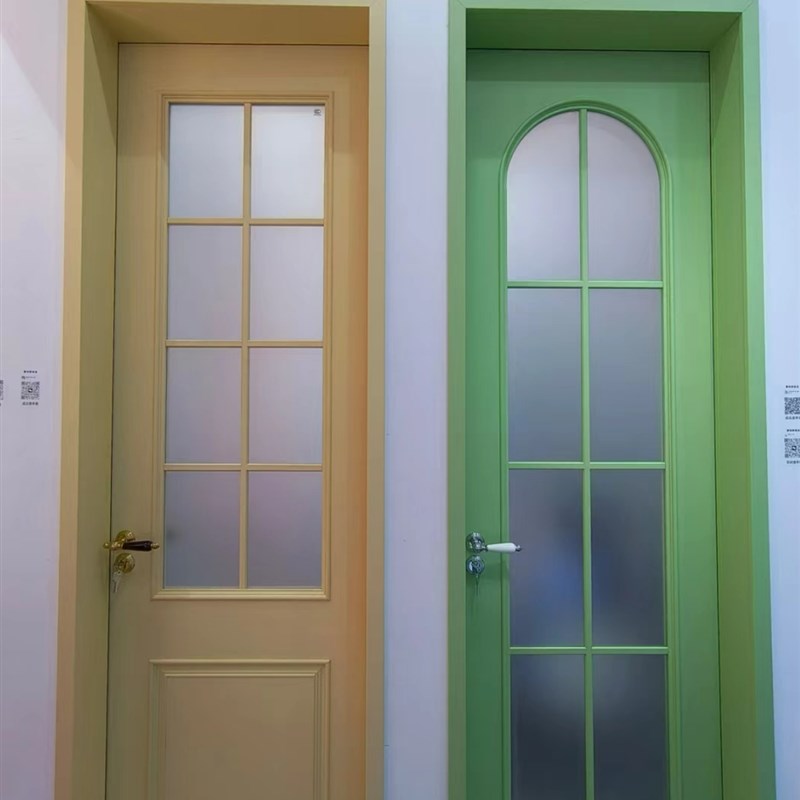 法式复古门洗手间门铝合金卫生间门卫生间平开门卫生间浴室门定制
