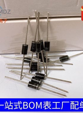 直插HER304 HER304G DO-201AD 3A 300V 快恢复二极管
