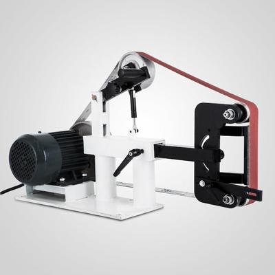 手动插电式打磨机变速带式砂带抛光机磨刀砂光机立式调速砂光机器