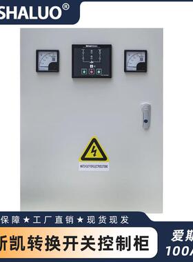 爱斯凯100A4P柴油发电机ATS双电源自动转换开关控制柜盒