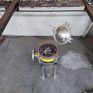 不锈钢浇铸凹盖单袋式过滤器耐压耐用大流量