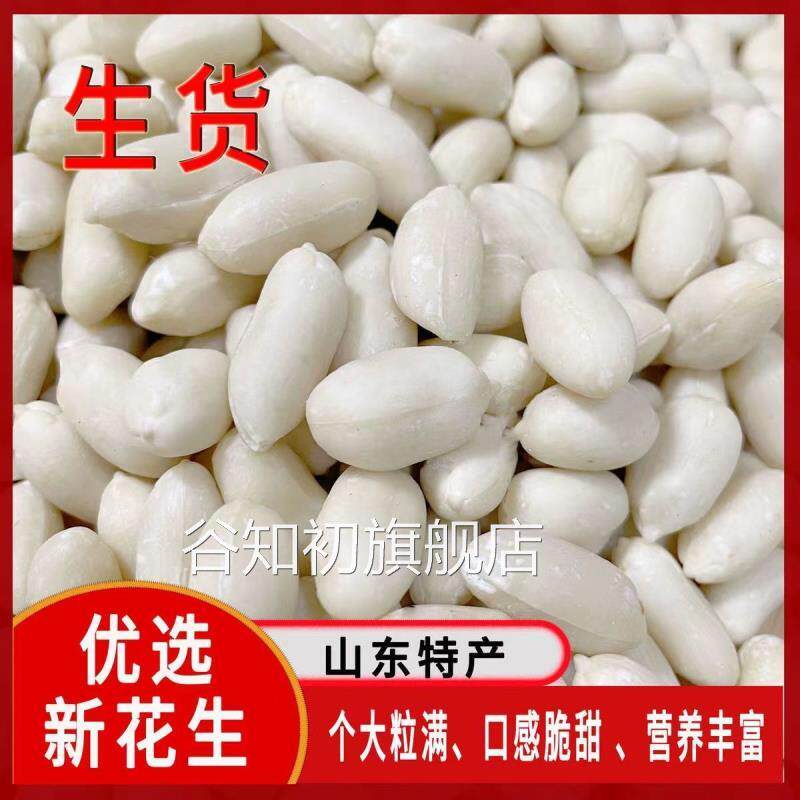 新货去皮生花生米大颗粒脱皮花生仁牛轧糖花生汤烘焙原料包邮