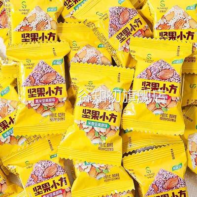 丰阳谷坚果小方小米酥米花糖花生酥香米黑米独立小包装散装小零食