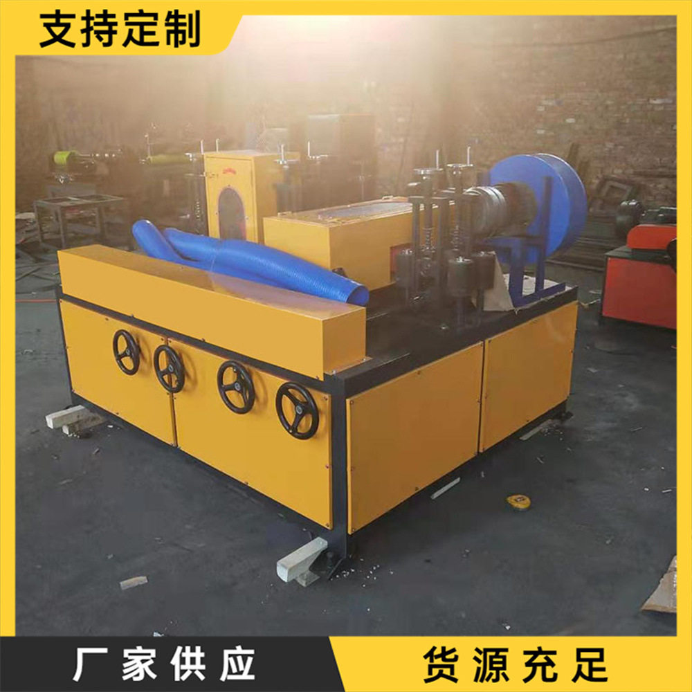 金属钢管打磨拉丝机 方形管矩形管抛光机 五金工件板条抛光机