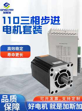 110BYG350ABCD42H3S08 12 16 20牛米Nm三相步进电机驱动器套装