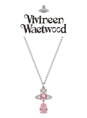 土星人鱼之泪项链女高级感轻奢