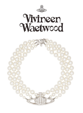 土星三层珍珠项链女款叠戴配饰