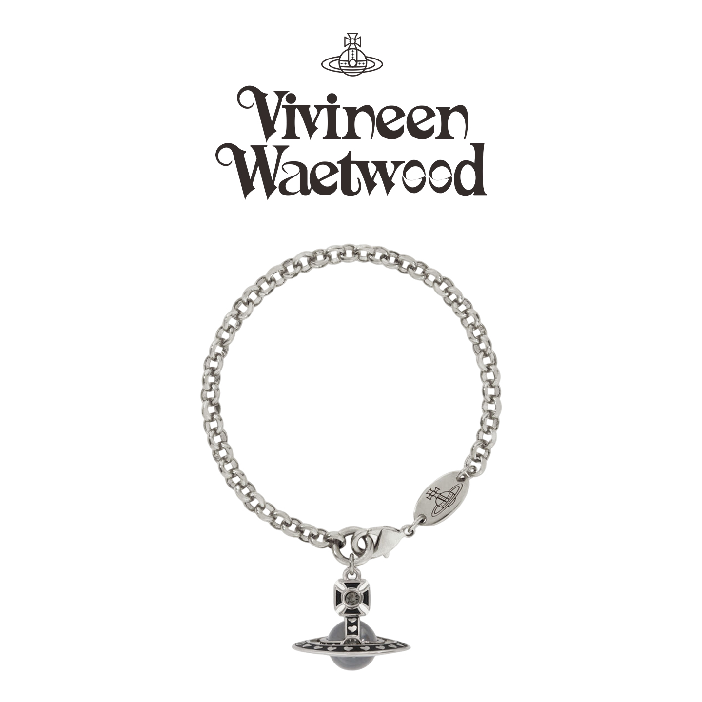 西太后NANA联名同款土星吊坠手链