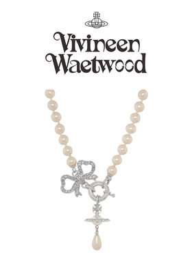 蝴蝶结立体土星朋克项链女