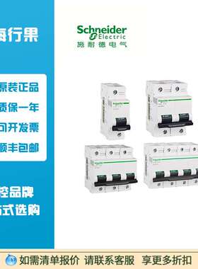 小型断路器 A9 C120H C型1/2/3/4P一站式大电流 空气开关