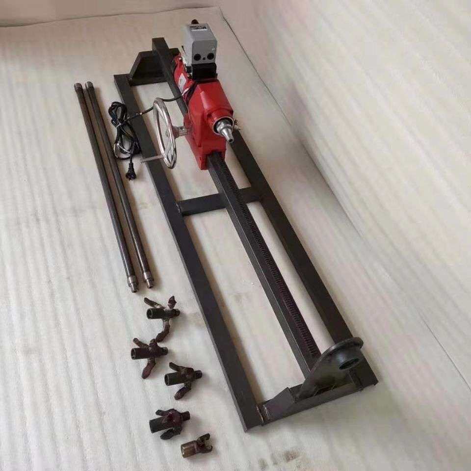 双高小型水钻顶管机 自来水入户横向打孔机 非开挖过路钻孔铺管机