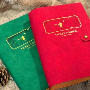 戏剧管家演出音乐剧门票话剧演出飞机票根明信片收纳册票夹册封皮