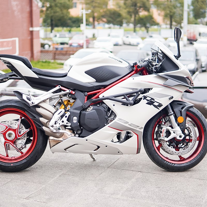 适用于钱江QJ赛921保险杠改装防摔护杠竞技杠保护杠弹簧杠配件