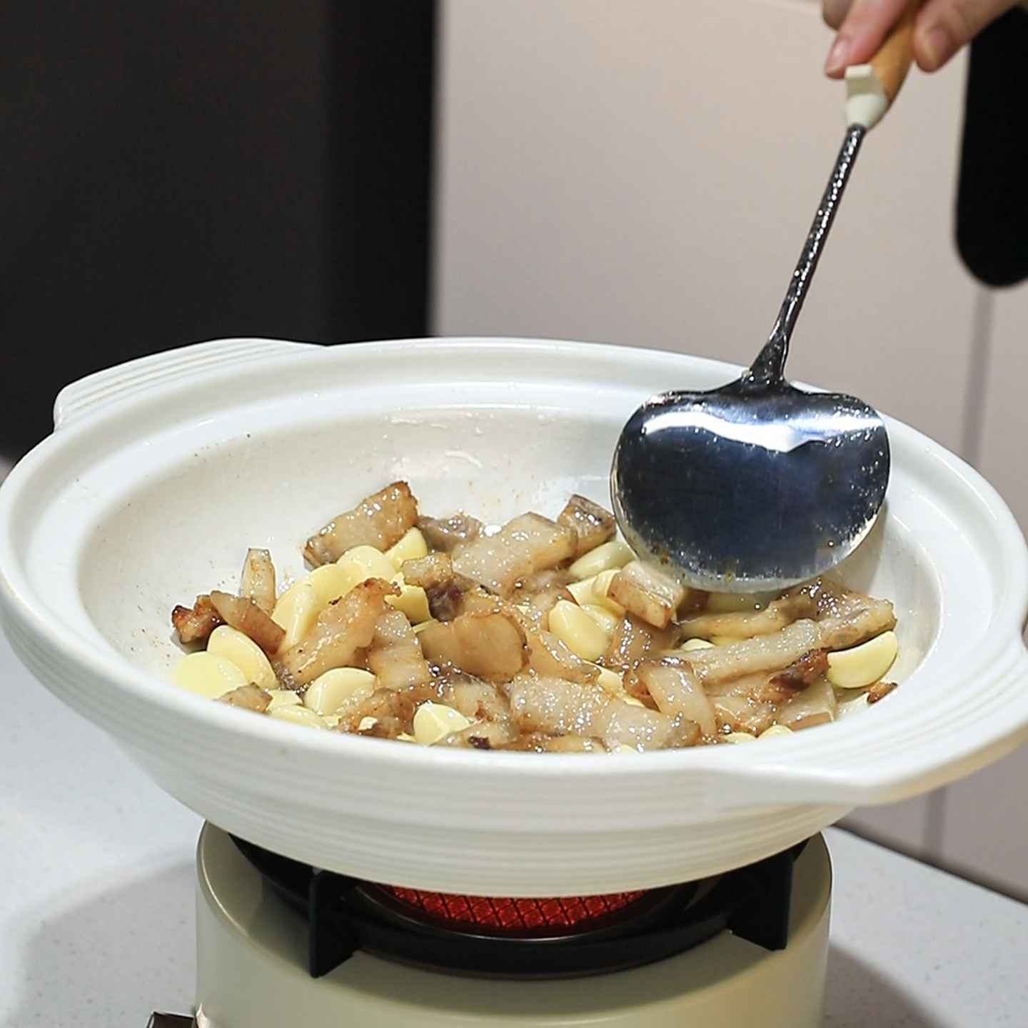老式土砂锅中式浅锅家用燃气小号陶瓷炒菜土煲商用干烧煲仔饭沙锅