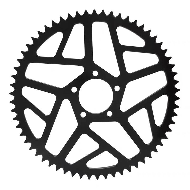 适用虬龙轻蜂Ron S/X 7075越野电动车改装58齿62齿后牙盘链轮链盘