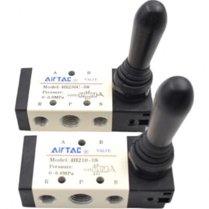 亚德客型气动手动阀 放气阀4H21008 4H210-08 06 4H230C-08 4H230