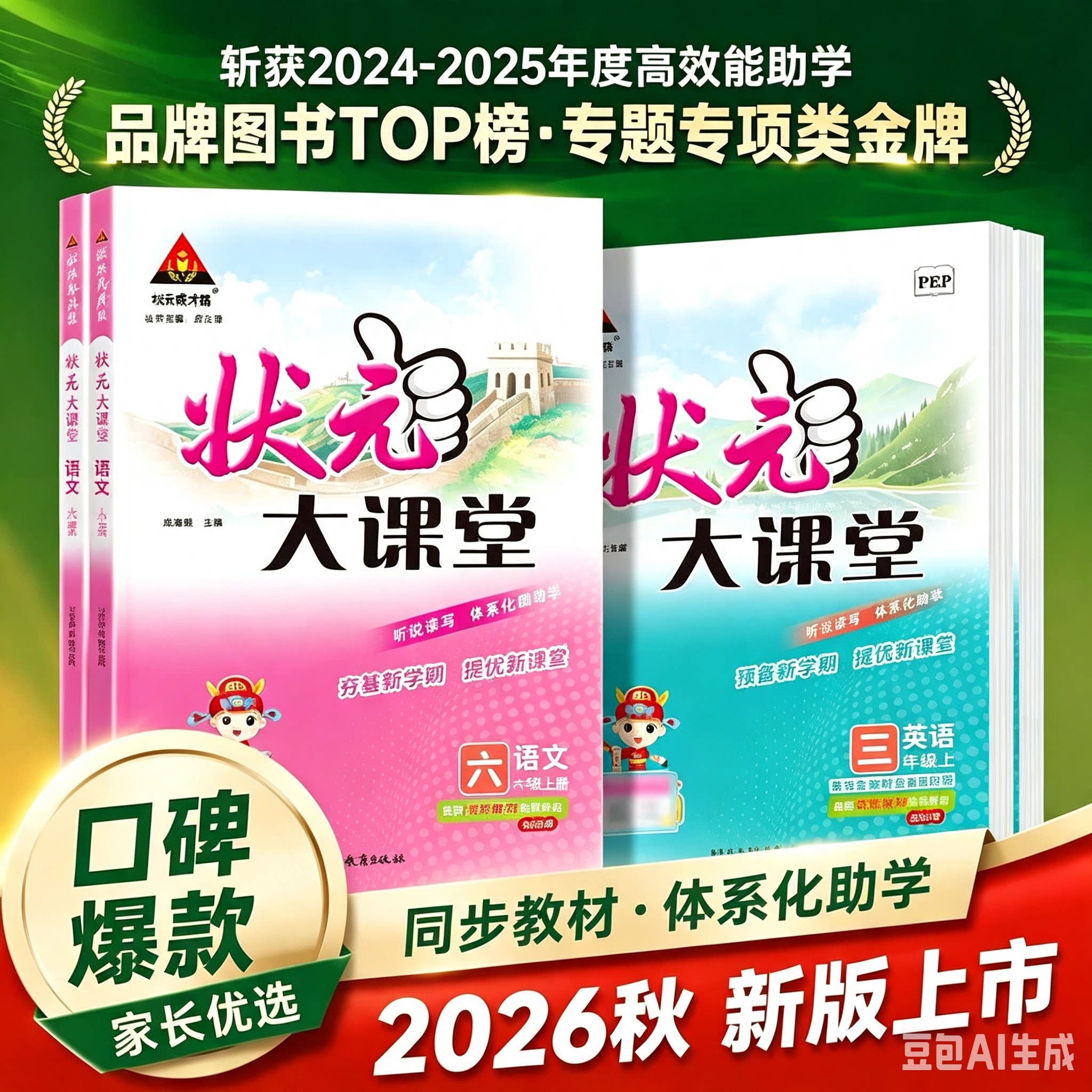 状元大课堂上册人教版