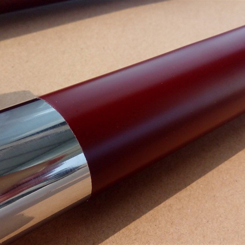 玻璃门拉手加厚圆管不锈钢烤漆木纹哑黑木门把手大门扶手拉门手柄