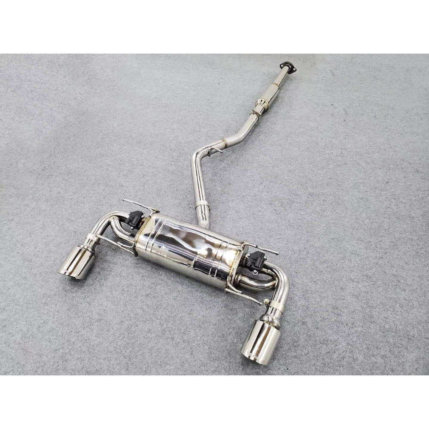 适斯巴鲁 森林人 力狮 傲虎 翼豹 BRZ XV 改装双出阀门排气管头段