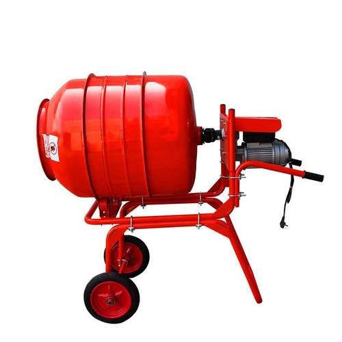 小型工地用手推式混凝土滚筒混料机电动砂浆水泥多功能搅拌机