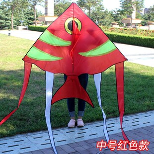 潍坊风筝   长尾燕鱼风筝  工厂直销 大尺寸 中尺寸 小风易飞