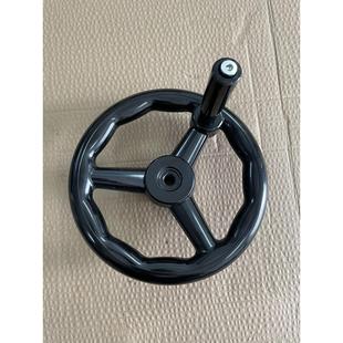 618磨床零配件 250胶木手轮配手柄整套 250外径×15内孔新机原装