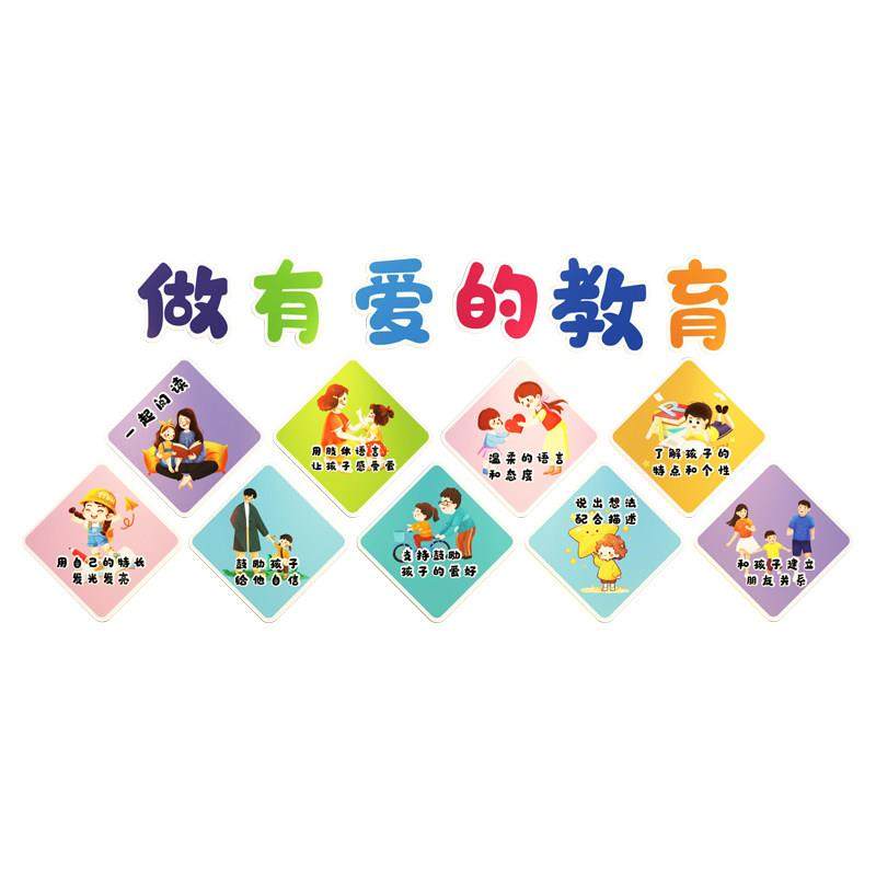 幼儿园班级教室补习辅导托管学生环创主题背景墙面贴纸画装饰布置,家居饰品,文化墙贴,淘宝优惠券,粉丝福利购,淘宝优惠卷