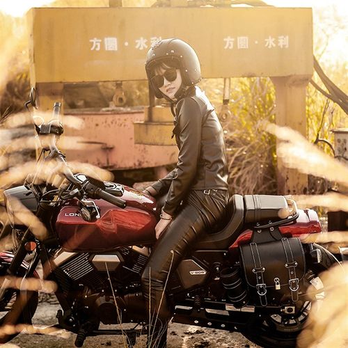 龙嘉V途V霸250摩托车改装边包挂包保险杠护杠靠背靠垫后尾箱货架