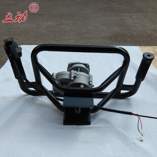 地钻挖坑机配件齿轮箱打洞机打桩植树机割草机改钻地机齿轮箱总成