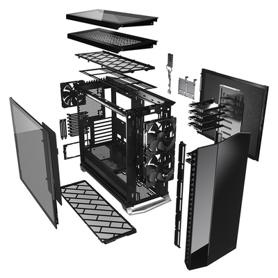 Fractal Design分形工艺Vector RS机箱 侧透玻璃ATX/E-ATX/水冷
