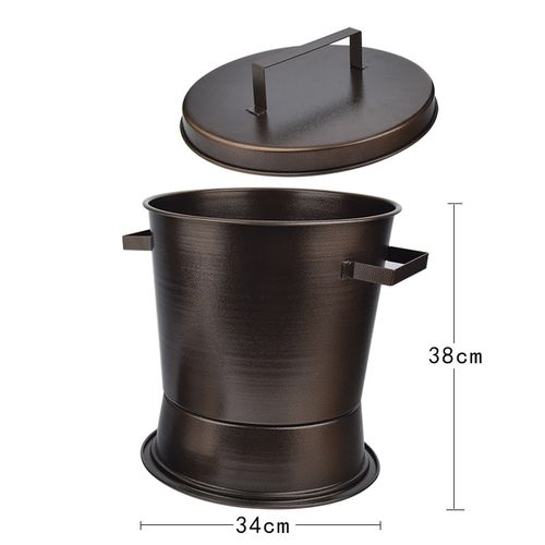 商用灭炭桶韩式烤肉设备熄炭桶灭碳桶篦子桶提炭盒提烤盘