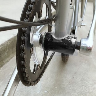 自行车五通保护贴折叠车铝合金五通保护片带背胶适合小布Brompton