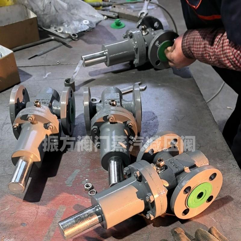 船用蒸汽减压阀先导式Y43H动态法兰蒸汽不锈钢减压阀DN253240
