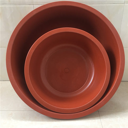 高压橡胶盆牛筋盆耐用加厚洗衣盆洗菜盆大胶盆圆形红盆蓄水盆商用