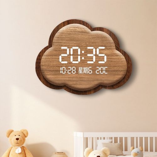 创意挂钟客厅钟表24新款网红装饰家用餐厅简约装饰画电子时钟挂表